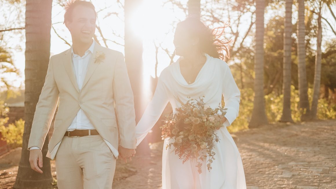 Casei! Vem ver como foi o meu casamento sustentável e 100% vegetariano 🌿